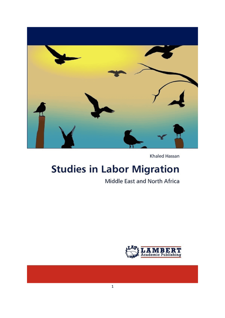 تحميل كتاب Studies in Labor Migration: Middle East and North Africa pdf
