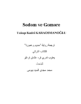 تحميل كتاب ملخص رواية سدوم وعمورة للكاتب التركي يعقوب قدري قره عثمان اوغلو pdf